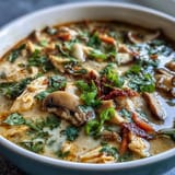 Thai Coconut Curry Soup Bowl