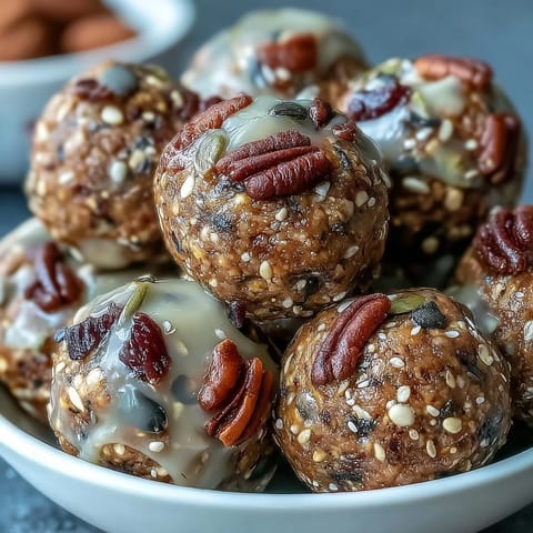 Nut-Free Energy Balls Oats Honey
