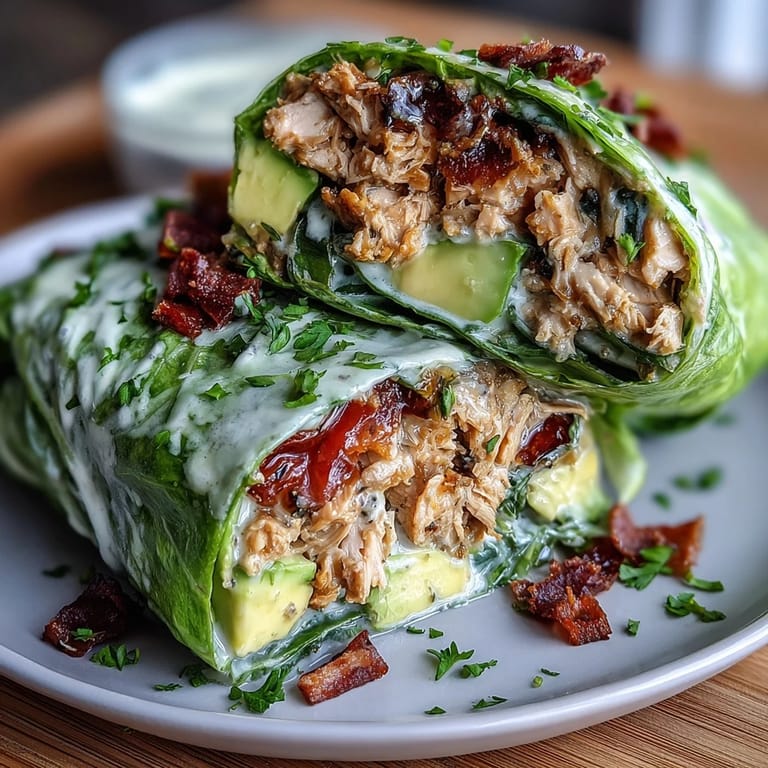 Colorful turkey taco filling in fresh lettuce cups, garnished with cherry tomatoes, cilantro, and a squeeze of lime.