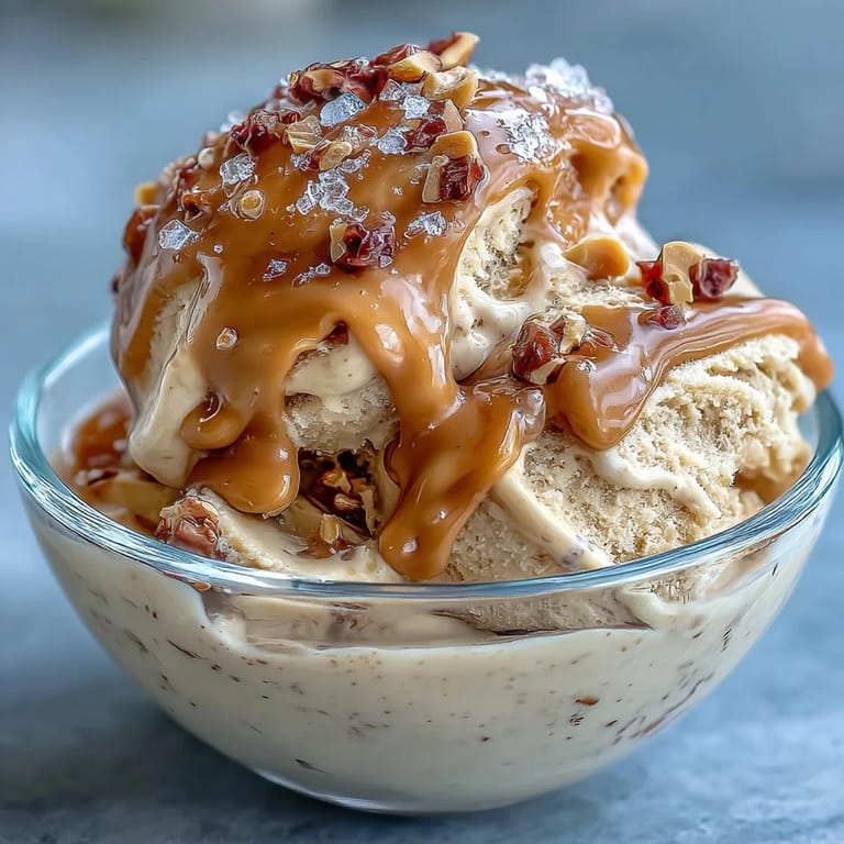 A dairy-free frozen dessert featuring four simple ingredients blended into a smooth, naturally sweet treat.  